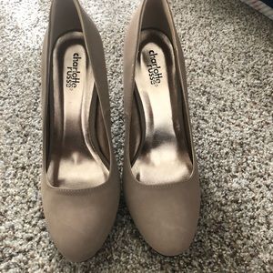 Tan Charlotte Russe heels